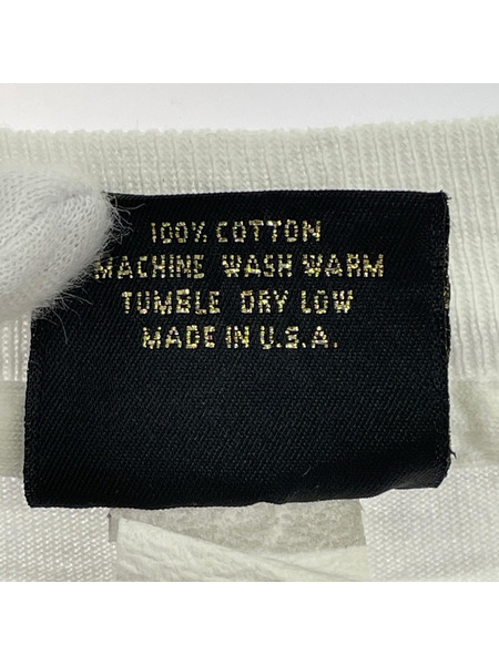 OLD・VINTAGE 半袖Tシャツ・カットソー 90s USA製 LASSEN リトルマーメイド L WHT