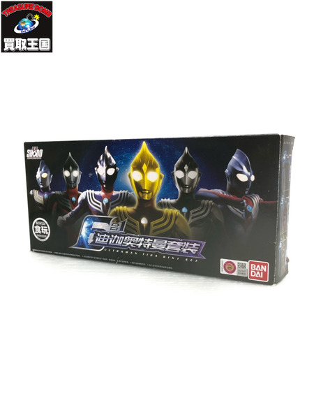 中国BANDAI  掌動 ウルトラマンティガ 6in1