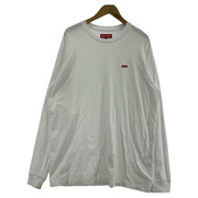 Supreme 長袖Tシャツ・カットソー 24SS スモールロゴ ロンT sizeL ホワイト