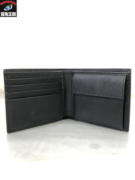 PRADA/二つ折り財布/黒/プラダ