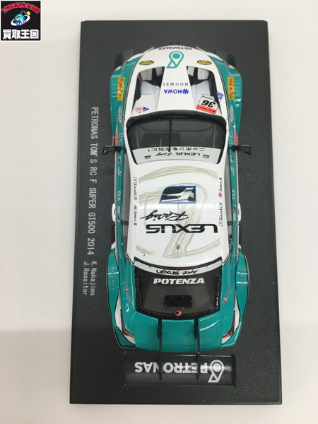 エブロ 1/43 PETRONAS TOM'S RC F SUPER GT500 2014 No.36 