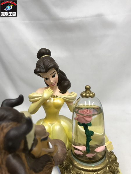 ディズニーストア 美女と野獣 スノーグローブ ライトアップ オルゴール ベル Disney STORE Snow Globe Beauty and  the Beast ｜商品番号：2100207549444 - 買取王国ONLINESTORE