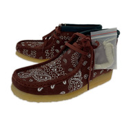 Clarks ブーツ Wallabee Boot Brick Paisley 7 1/2
