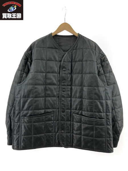 YOKE REVERSIBLE QUILTED LEATHER LINNER BLOUSON（3）[値下]