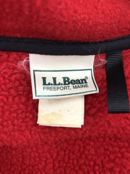 L.L.Bean フリースジャケット レッド 