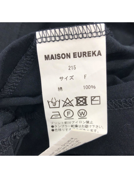 MAISON EUREKA S/Sカットソー BLK