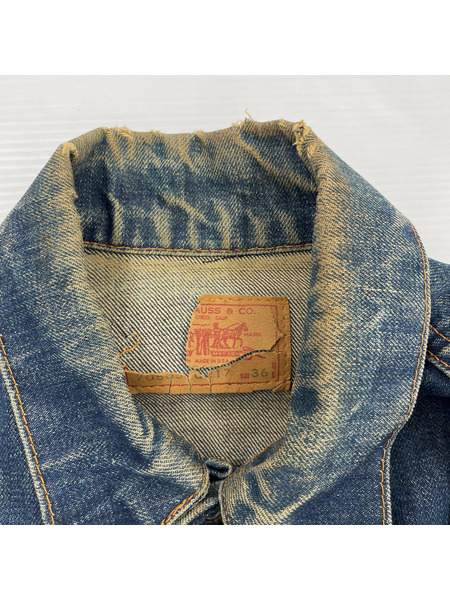 60s Levi's 70505 bigE 4th 36