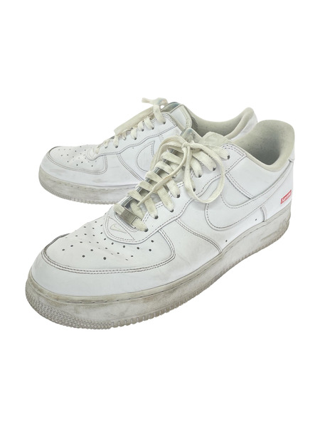 NIKE×Supreme AIR FORCE 1 LOW SP WHT (30.0)