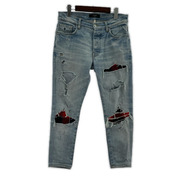 AMIRI デニム・ジーンズ スキニーデニム/チェック/加工