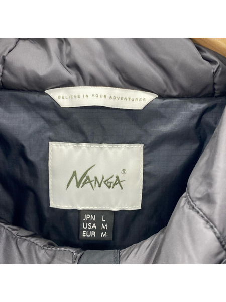 NANGA ダウンジャケット AURORA STAND DOWN JACKET P-RR-11E L