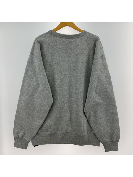 Subciety WAPPEN SWEAT スウェット グレー (L)[値下]