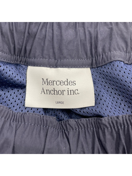 パンツ Mercedes anchor inc. ナイロンパンツ ネイビー
