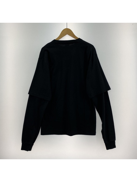 GR10K 8OZ DOUBLE UTILITY BM T-SHIRT BLACK