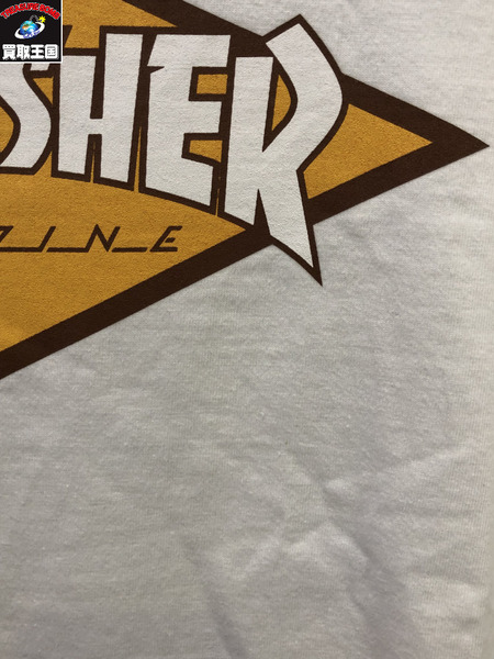 standard california×THRASHER/Diamond Logo T/XL/白/スタンダードカリフォルニア×スラッシャー