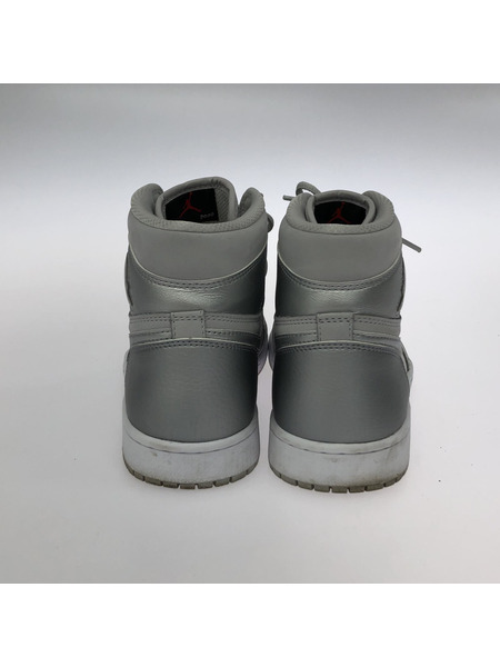 NIKE AIR JORDAN 1 CO JP METALLIC SILVER (27.5)