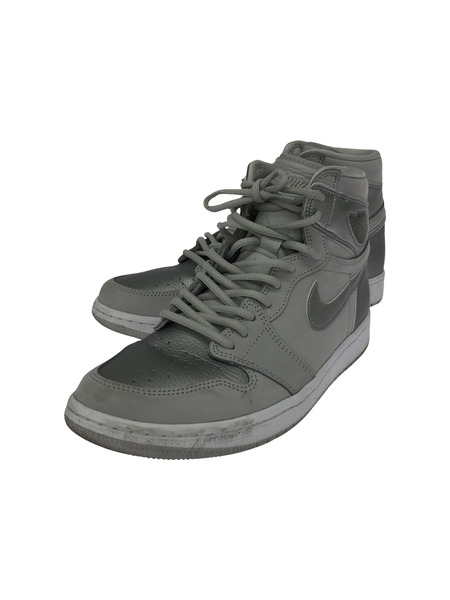 NIKE AIR JORDAN 1 CO JP METALLIC SILVER (27.5)