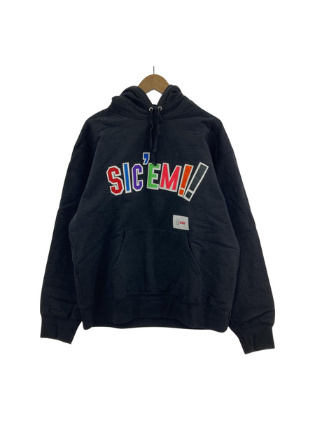 Supreme 2021AW WTAPS SICK'EM PULLOVER SWETASHIRT BLACK