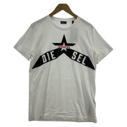 DIESEL T DIEGO A7 SSプリントTee 白 (S)