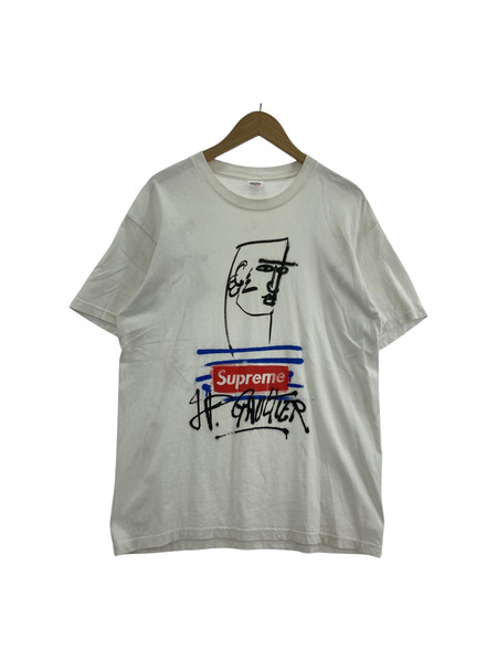 Supreme 半袖Tシャツ・カットソー Jean Paul Gaultier Tee 白 M