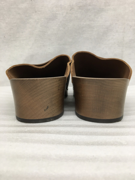 SAINT LAURENT　靴 ステッチサボサンダル/44