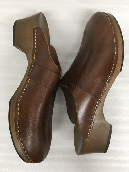 SAINT LAURENT　靴 ステッチサボサンダル/44