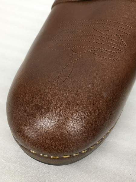 SAINT LAURENT　靴 ステッチサボサンダル/44