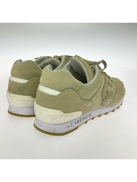 SANGACIO スニーカー VIA/スエード/MOSS GRAY/ベージュ/27.5