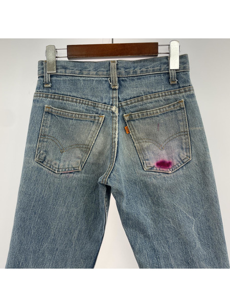 Levi's 70s ボタン裏9 784-0317 ビッグベルデニムパンツ W27