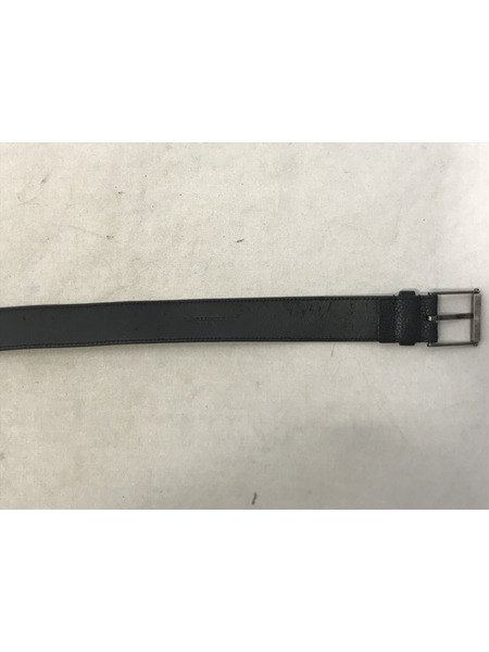 小物 レザーベルト ブラック