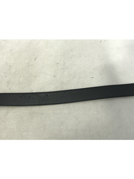 小物 レザーベルト ブラック