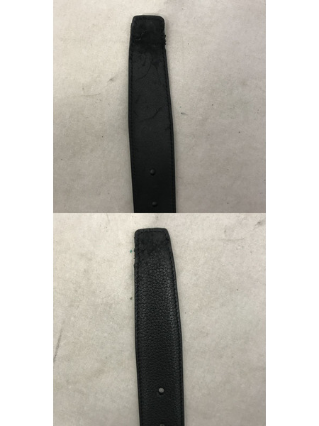 小物 レザーベルト ブラック