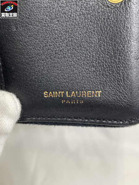 コンパクトウォレット コンパクトジップウォレット 黒