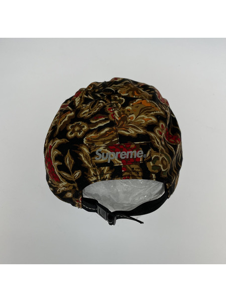 18AW/Supreme/GORE-TEX 6-Panel Flower Print Cap/RED