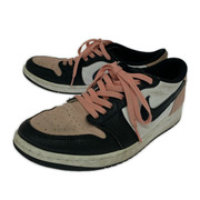 NIKE スニーカー AIR JORDAN 1 RETRO LOW OG ピンク 28.0cm