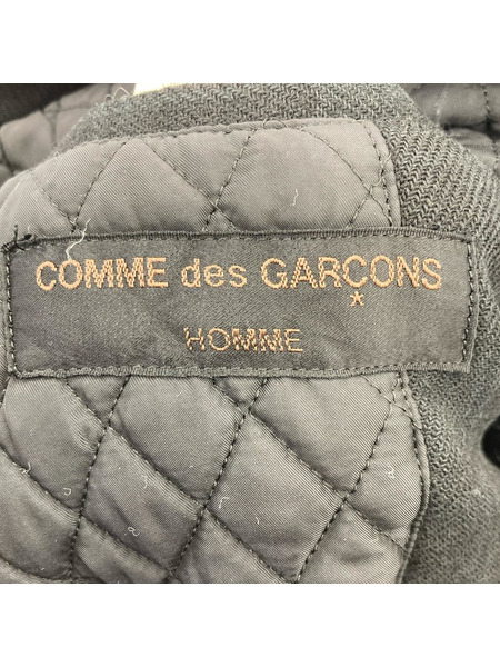 COMME des GARCONS ジャケット HOMME チェック柄ステンカラーコート