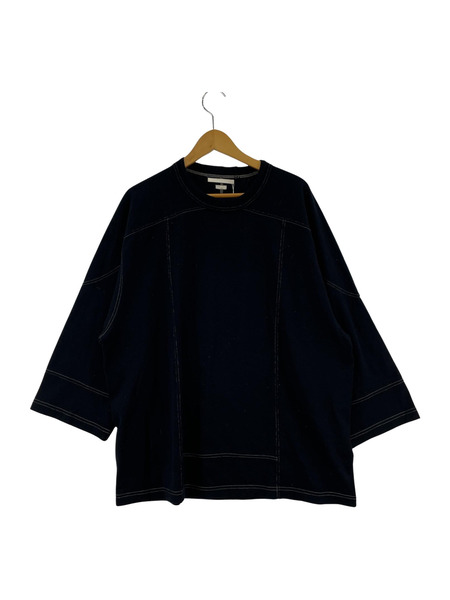 blurhms 23AW Co/Silk Nep Hockey Shirt ホッケーシャツ 2 ブラック