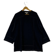 blurhms 23AW Co/Silk Nep Hockey Shirt ホッケーシャツ 2 ブラック