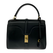 ハンドバッグ CELINE セーズ スモール ブラック
