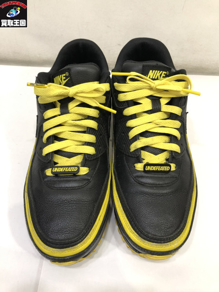 NIKE×UNDEFEATED AIR MAX 90 CJ7197-001/27cm/黒/黄/ナイキ×アンディ ...