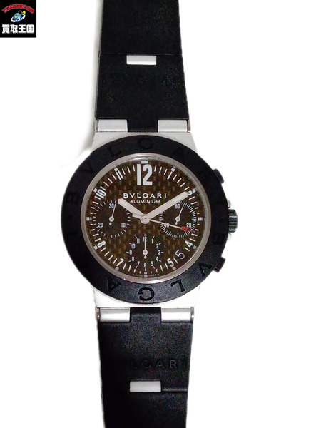 BVLGARI/アルミニウム・クロノグラフ/AC38TA メンズAT
