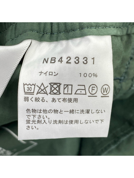 THE NORTH FACE ショートパンツ ナイロンショーツ 緑 (L)
