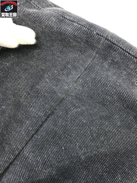 LV Washed denim wide leg jeans（40）