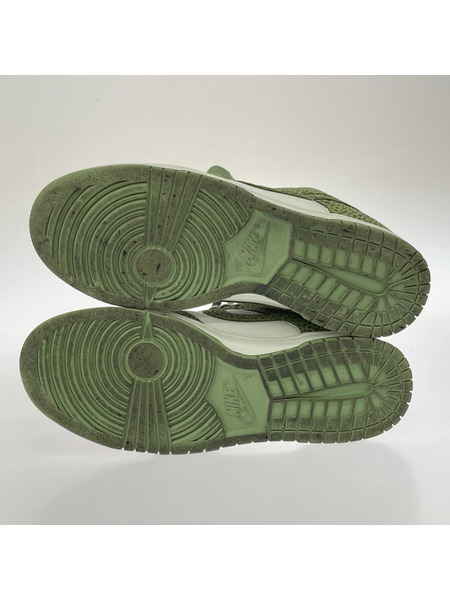 NIKE スニーカー DUNK LOW PRM  緑