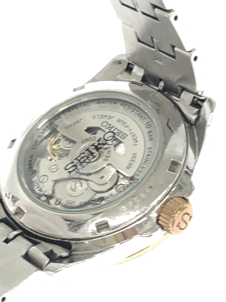 SEIKO AUTOMATIK VOLUME 4R39 00B0 PRESAGE OFFENES HERZ R CKEN SEHR GUT 2FC5