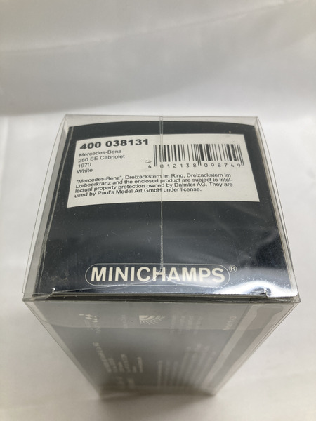 8：MINICHAMPS  Mercedes Benz 280 SE 3.5