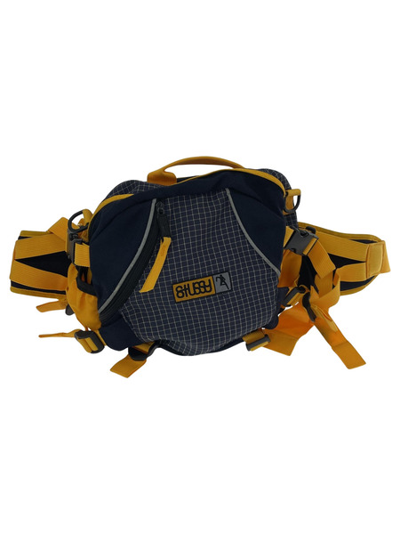 90s~ OLD STUSSY 紺タグ 2トーン ウエストバッグ ワンショルダースリングバッグ