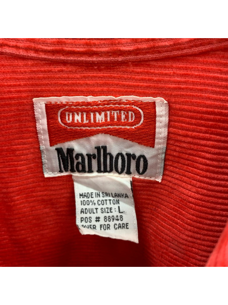 長袖Tシャツ・カットソー MARLLBRO 赤[値下]