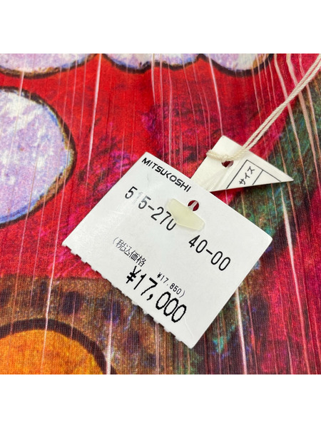 PLEATS PLEASE ソノ他 ノースリーブ 花 (4)