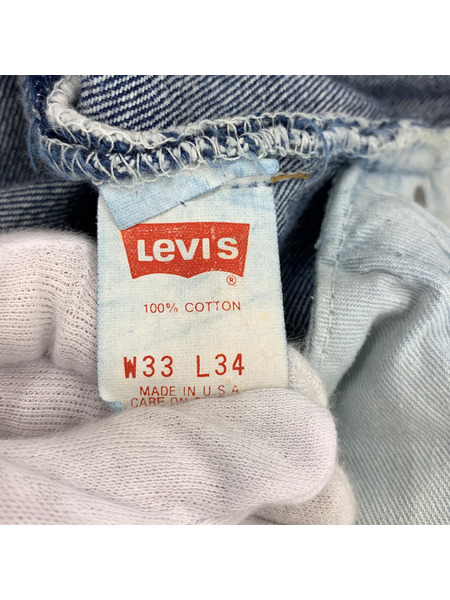 Levi's 90s 501 デニムパンツ USA製 W33L34