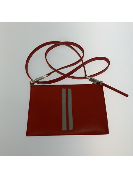 Rick Owens Club Pouch red